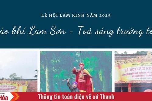 Đặc sắc chương trình nghệ thuật 'Hào khí Lam Sơn - Tỏa sáng trường tồn'
