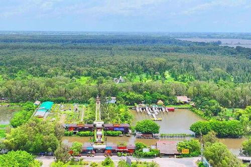 Nét đẹp hoang sơ của rừng tràm Trà Sư