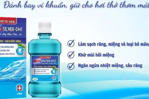 Thu hồi sản phẩm nước súc miệng Nano silver-DHT 350ml của Công ty Cổ phần Dược phẩm Hà Tây