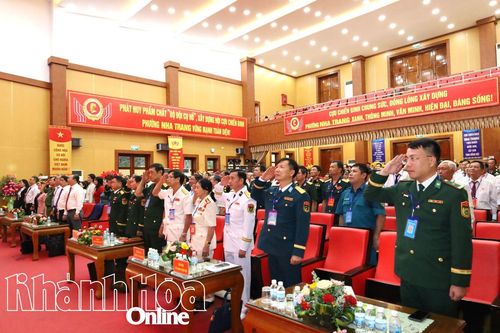 Đại hội đại biểu Hội Cựu chiến binh phường Nha Trang lần thứ VIII, nhiệm kỳ 2025 - 2030