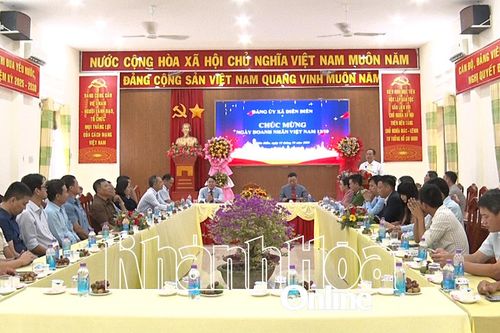 Xã Diên Điền tổ chức gặp mặt kỷ niệm Ngày Doanh nhân Việt Nam
