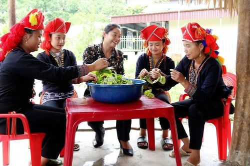 Lào Cai: Phụ nữ vùng cao sôi nổi tham gia hoạt động Dự án 8