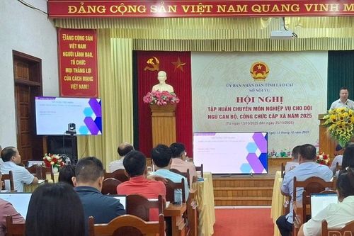 Khai mạc Hội nghị tập huấn chuyên môn, nghiệp vụ cho cán bộ, công chức cấp xã năm 2025