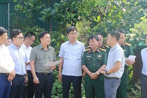 Phó Chủ tịch UBND tỉnh Vũ Việt Văn kiểm tra thực địa một số dự án tại khu vực Phú Thọ