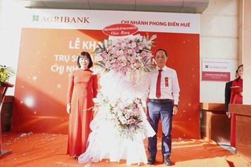 Khai trương trụ sở làm việc Agribank chi nhánh Phong Điền