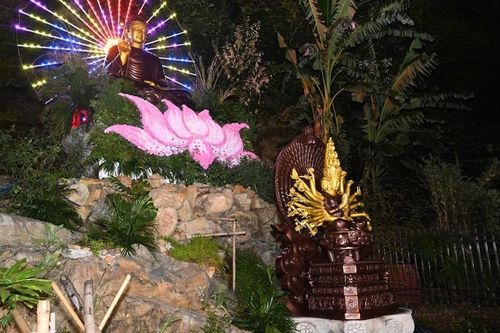 Hải Phòng: Lễ an vị tôn tượng chư Phật và Bồ-tát tại chùa Tiên Đồng