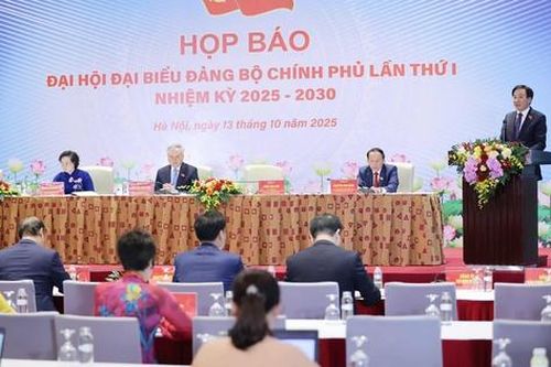 Đại hội Đảng bộ Chính phủ lần thứ I hoàn thành các nội dung đề ra, thành công rất tốt đẹp