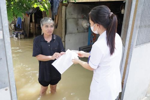 CDC Hà Nội hỗ trợ phòng dịch bệnh sau mưa lũ