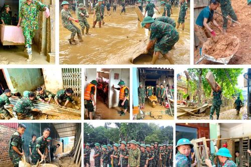 Ở đâu có khó khăn, ở đó có bộ đội