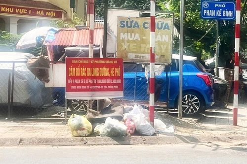 Đổ rác dưới biển cấm và camera giám sát:Khi quy định và công nghệ bị vô hiệu