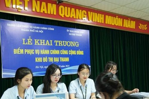 Hà Nội triển khai mô hình 'Điểm Phục vụ hành chính công cộng đồng'