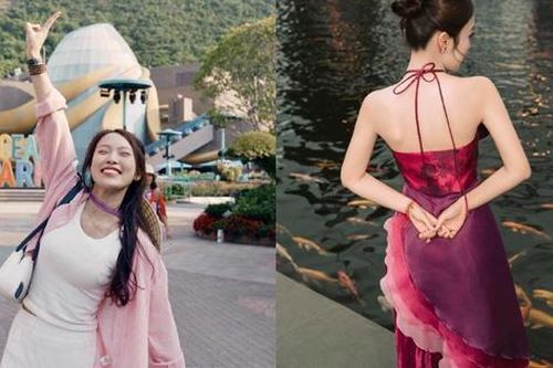 MC 'Đường lên đỉnh Olympia' mix đồ xuống phố mùa thu gợi cảm, tinh tế