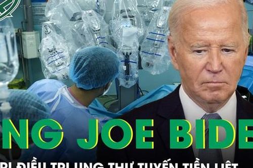 Ông Joe Biden bước vào giai đoạn xạ trị điều trị ung thư tuyến tiền liệt