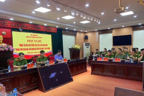 Công an Hà Nội thông tin kết quả điều tra 5 chuyên án đặc biệt xuất sắc
