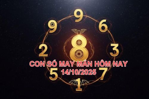 Con số may mắn hôm nay thứ 3 ngày 14.10.2025 của 12 con giáp