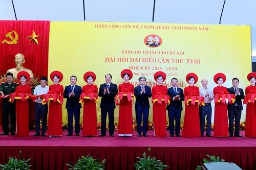 Hà Nội khai trương Trung tâm Báo chí phục vụ Đại hội đại biểu Đảng bộ