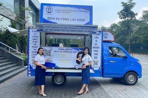 Hà Nội triển khai 'Mô hình dịch vụ công lưu động'