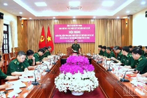 Biên phòng Cà Mau phát huy dân chủ cơ sở gắn với nhiệm vụ chính trị