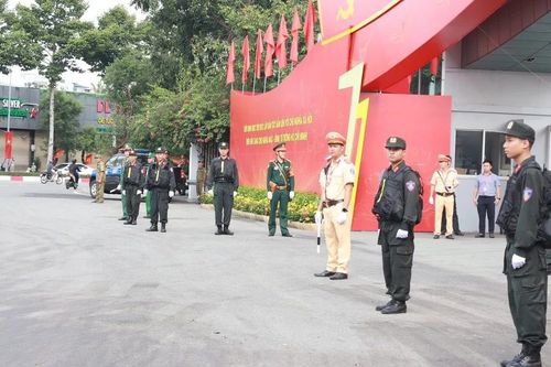 Lực lượng công an đảm bảo an toàn tuyệt đối Đại hội đại biểu Đảng bộ TPHCM