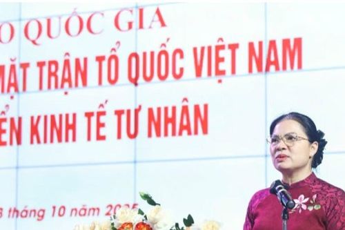 MTTQ Việt Nam phát huy vai trò nòng cốt trong thúc đẩy phát triển kinh tế tư nhân