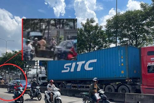 Bé gái tử vong trước chợ đầu mối Thủ Đức sau va chạm với 'hung thần' container