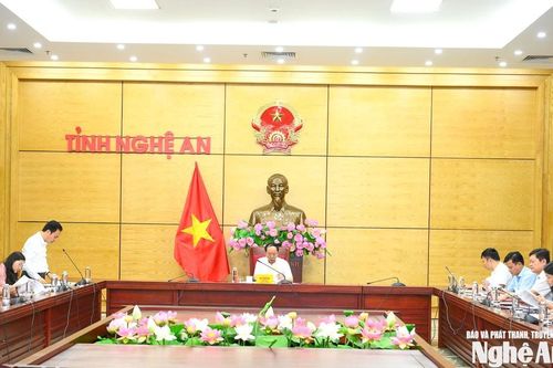 UBND tỉnh Nghệ An cho ý kiến về quy định trong lĩnh vực thanh tra, giải quyết khiếu nại tố cáo