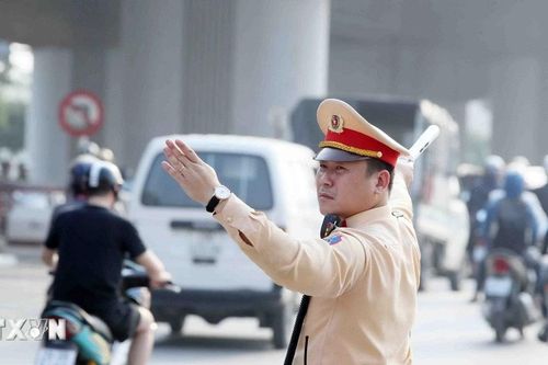 Thông báo phân luồng giao thông phục vụ Đại hội Đảng bộ Thành phố Hà Nội