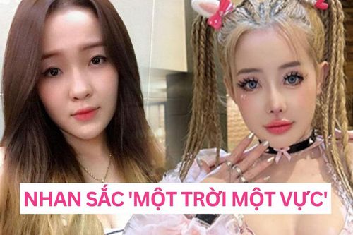 Nhan sắc khác 'một trời một vực' của Ngân 98