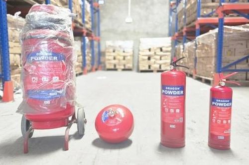 Lật tẩy đường dây sản xuất bình chữa cháy giả nhãn hiệu Dragon
