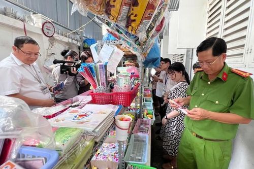 Phường Mỹ Thới kiểm tra an toàn thực phẩm tại các trường học