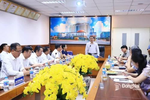 Bệnh viện Tai Mũi Họng Trung ương làm việc tại Đồng Nai về hợp tác và chuyển giao kỹ thuật