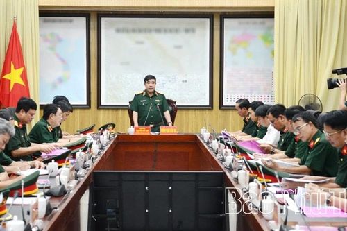 Bộ Quốc phòng kiểm tra Ban chỉ huy Phòng thủ khu vực 4 - Vĩnh Yên