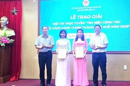 Cán bộ Bệnh viện Tâm thần Huế đạt giải Nhất tuần 2 hội thi cải cách hành chính