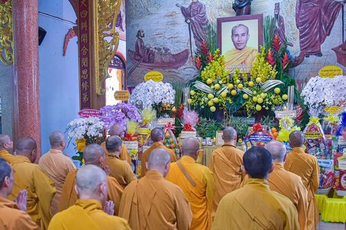 Tưởng niệm Hòa thượng Thích Thiện Tường - khai sơn tổ đình Vạn Thọ (P.Tân Định, TP.HCM)