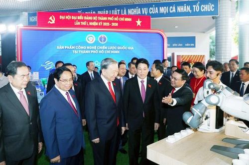 Tổng Bí thư Tô Lâm dự và chỉ đạo Đại hội đại biểu Đảng bộ TP Hồ Chí Minh