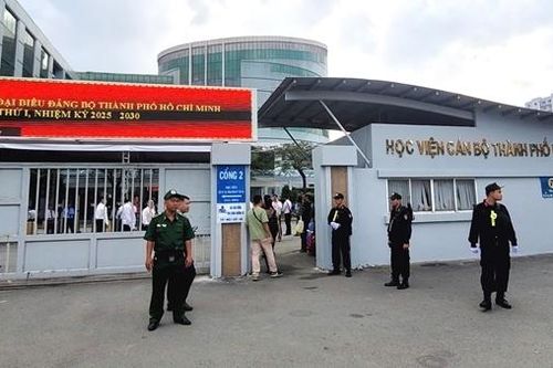 Đảm bảo an ninh, an toàn tuyệt đối Đại hội Đảng bộ TP Hồ Chí Minh
