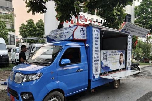 Hà Nội: Người dân có thể nộp hồ sơ đất đai tại xe lưu động