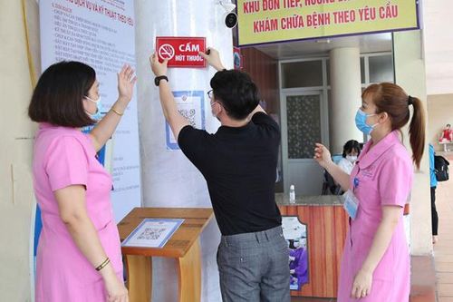Xây dựng bệnh viện xanh - sạch - đẹp, không khói thuốc lá