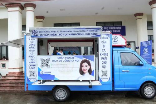 Hà Nội triển khai 'Mô hình dịch vụ công lưu động'