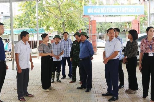 Sau lũ lụt, Thái Nguyên không để học sinh không có chỗ học tập