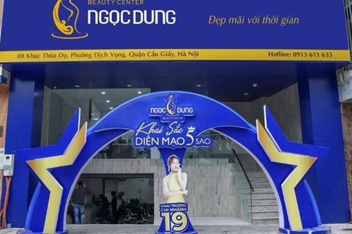 Thẩm mỹ Ngọc Dung Cầu Giấy nợ bảo hiểm xã hội, hệ thống công ty mẹ ghi nhận biến động thượng tầng