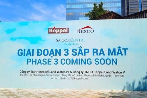 TP.HCM cấp phép cho Keppel triển khai giai đoạn cuối dự án Saigon Centre