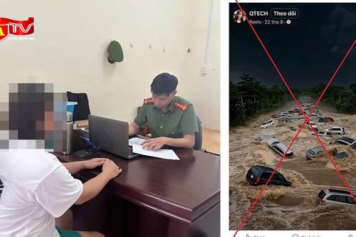 Đăng video AI giả cảnh lũ lụt ở Cao Bằng, người phụ nữ bị triệu tập