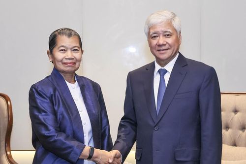 Chủ tịch Đỗ Văn Chiến gửi thư cảm ơn Samdech Men Sam An đã gửi lời thăm hỏi nhân dân Việt Nam trước những thiệt hại do mưa lũ gây ra