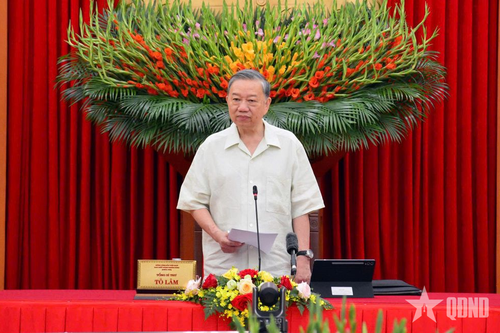 Tổng Bí thư Tô Lâm: Kiến tạo hệ sinh thái, khơi thông nguồn lực của xã hội, lấy doanh nghiệp làm trung tâm