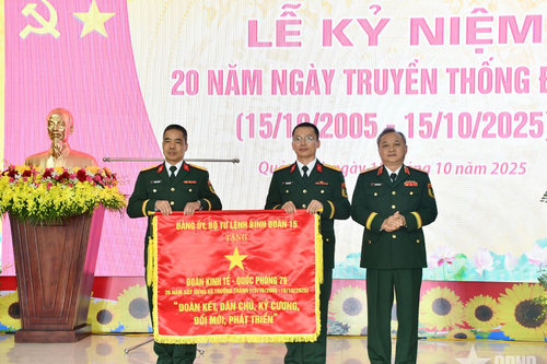 Đoàn Kinh tế Quốc phòng 79 (Binh đoàn 15) kỷ niệm 20 năm Ngày truyền thống đơn vị