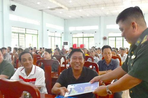 Bộ đội Biên phòng tỉnh An Giang tuyên truyền đảm bảo an ninh công trình dầu khí