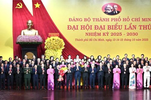Ra mắt Đoàn đại biểu TPHCM dự Đại hội đại biểu toàn quốc lần thứ XIV của Đảng