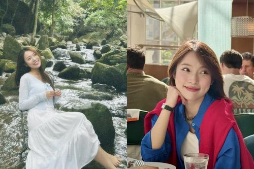MC 'Đường lên đỉnh Olympia' mix đồ xuống phố gợi cảm