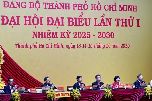 Sáng nay, Đại hội đại biểu Đảng bộ TPHCM lần thứ I họp phiên bế mạc